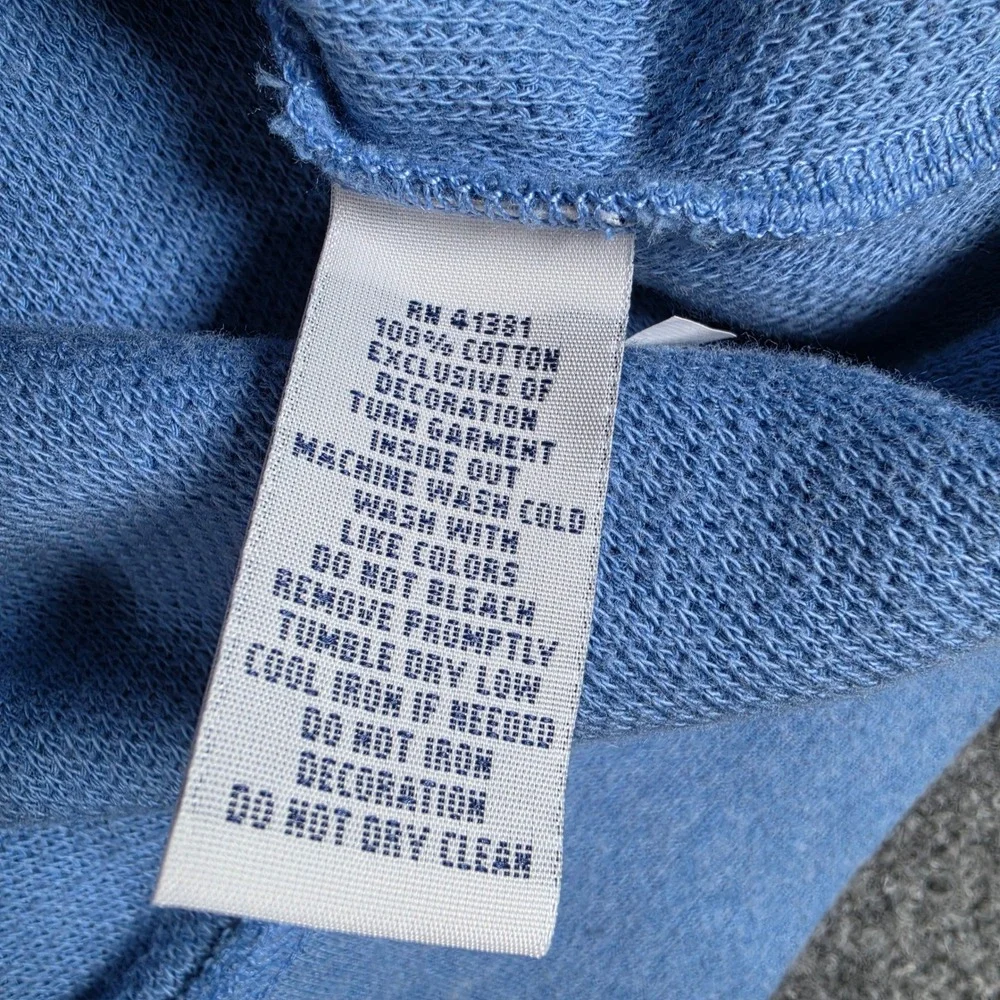 Polo Ralph Lauren Quarter Zip Sweater Mens L Blue Textured Cotton Flesh Pony